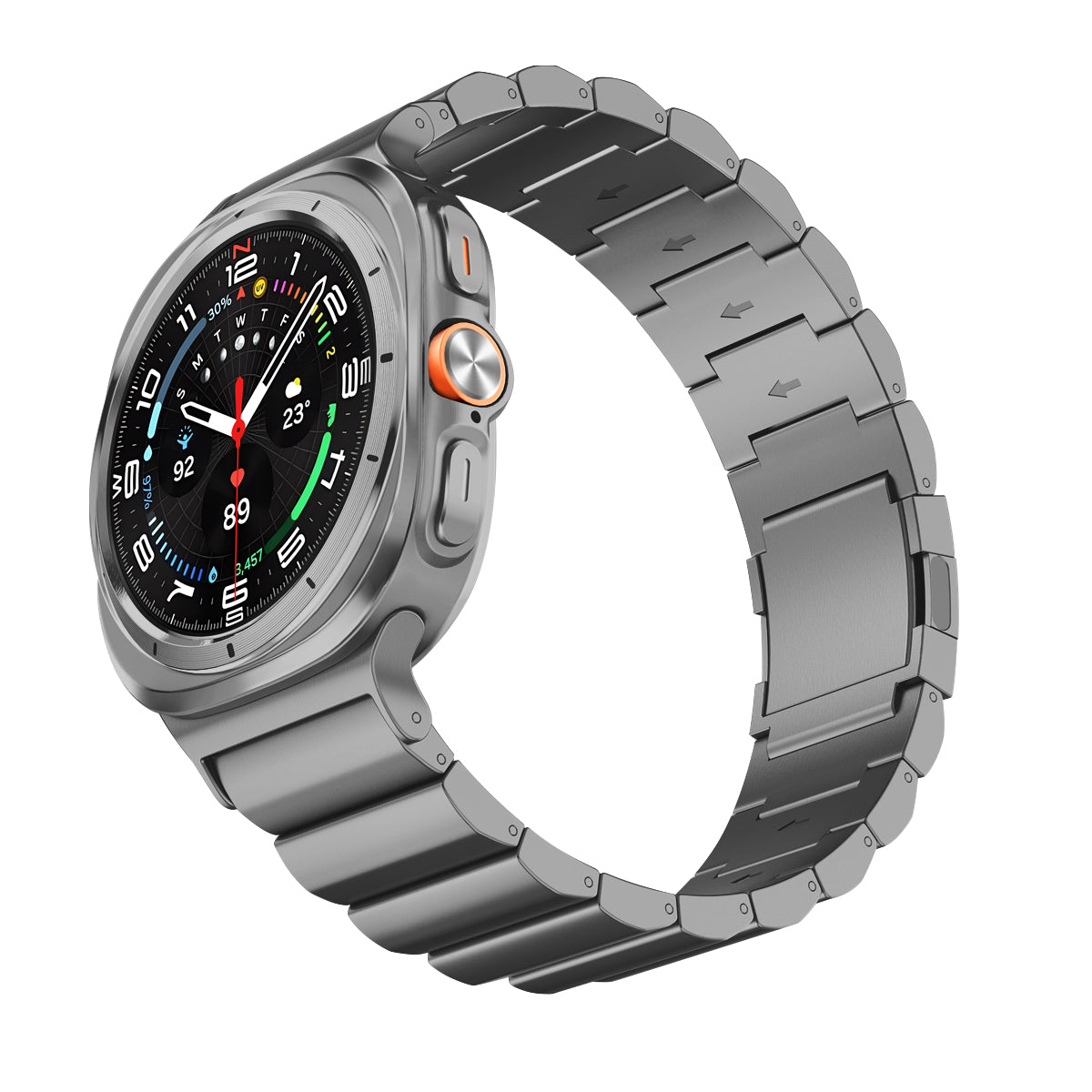Titanium Magnetic Clasp Edition: Cierre Seguro y Estilo Ligero para Samsung Watch Ultra