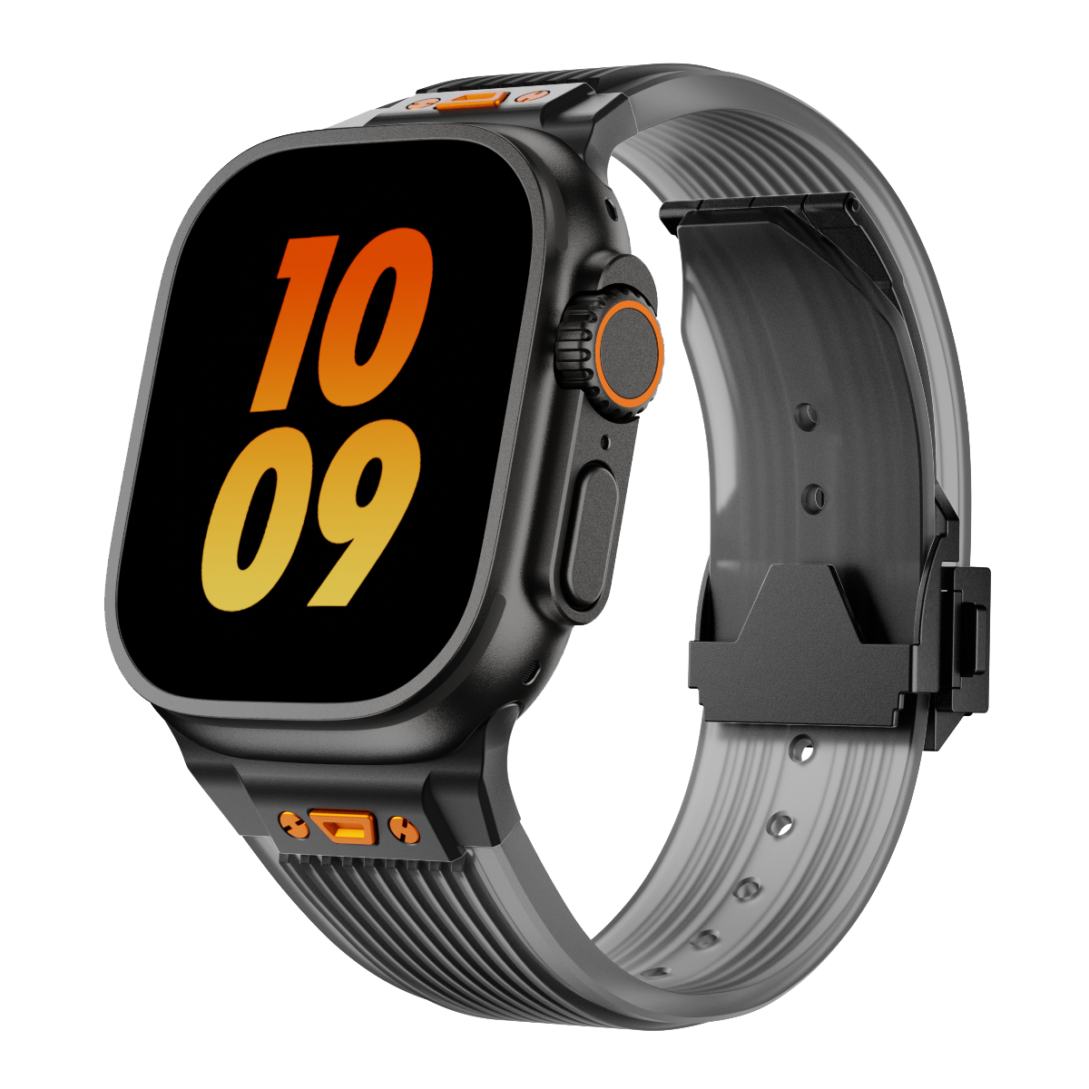 RM Transparent Silicone Band: Elegancia Semitransparente para Apple Watch