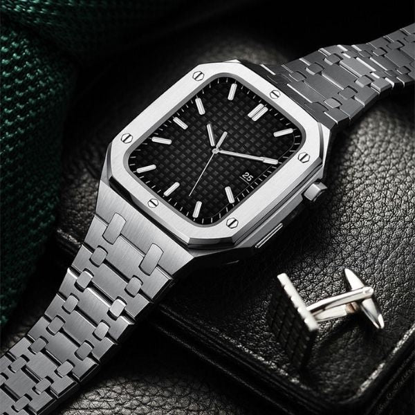 AP9006 Kit Retrofit de Acero Inoxidable 316L: Resistencia y Elegancia para Apple Watch