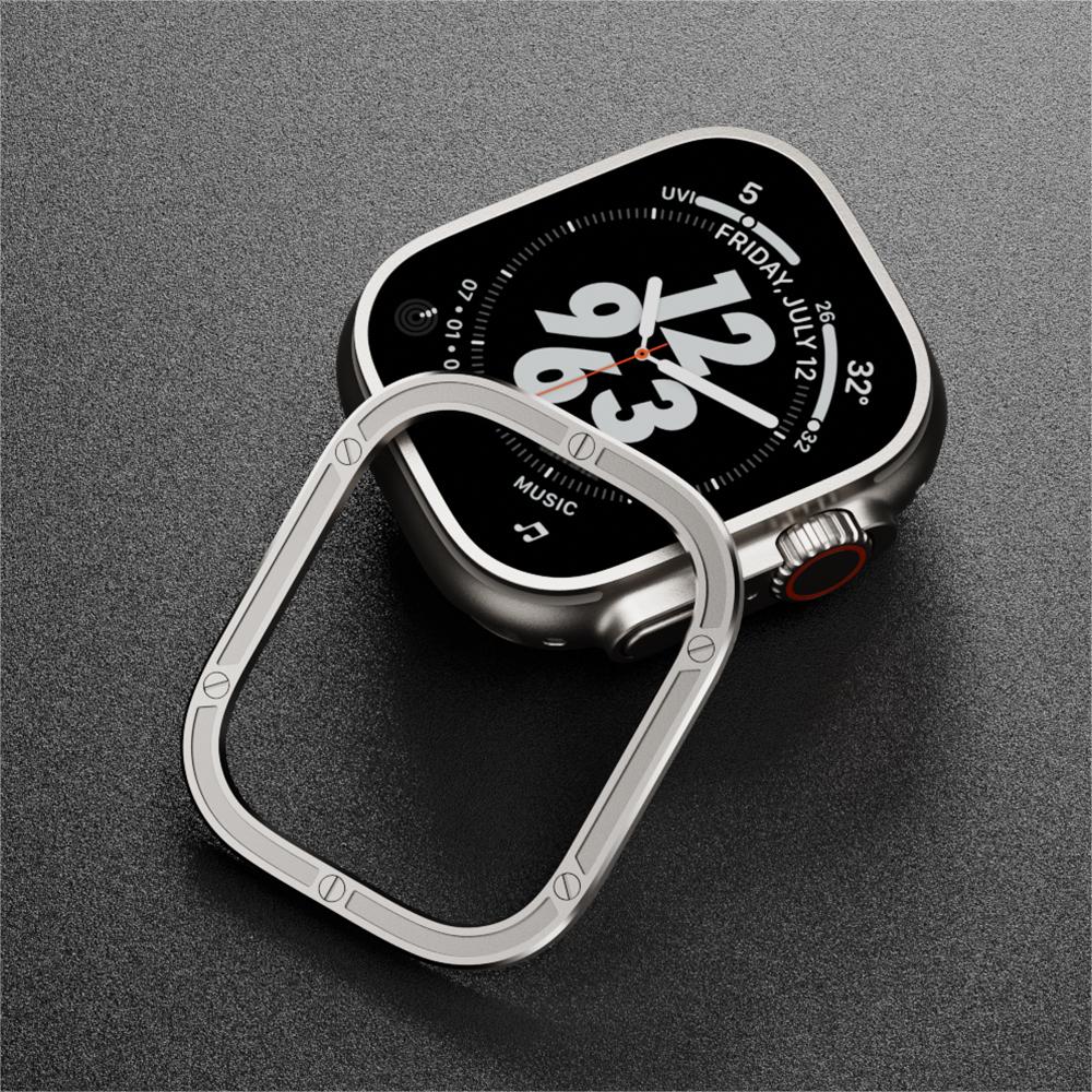 Immortal Steel Nail Protection Circle: Lujo y Protección para Apple Watch Ultra