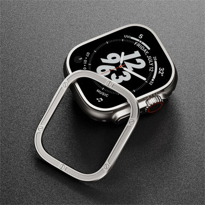 Immortal Steel Nail Protection Circle: Lujo y Protección para Apple Watch Ultra