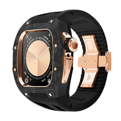 RM7013 Carbon Fiber Retrofit Kit: Estilo Vanguardista para Apple Watch S10