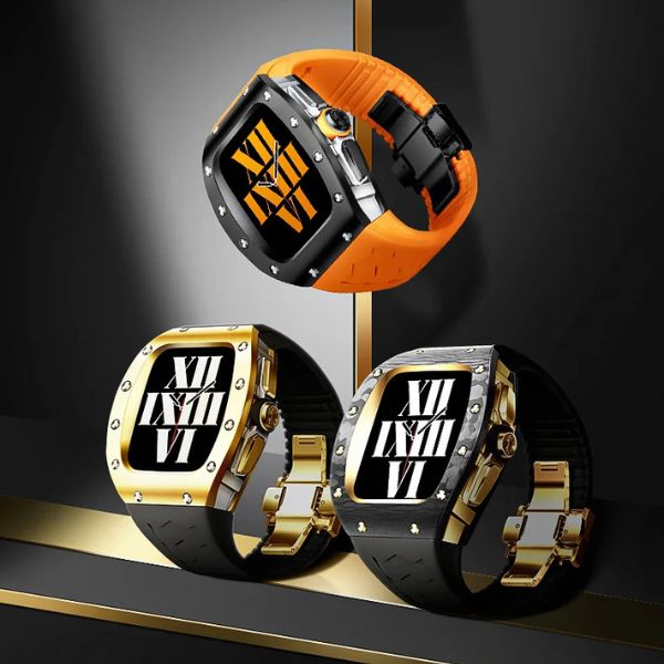 RM808 Carbon Fiber Retrofit Kit: Protección Híbrida y Estilo para Apple Watch Ultra