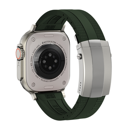 Ocean Luxe Band: Elegancia Marina y Durabilidad FKM para Apple Watch