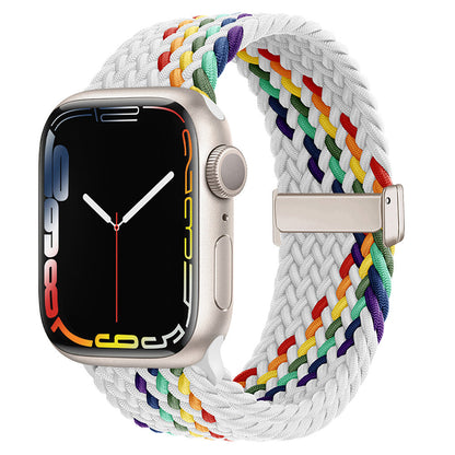 Braided Nylon Loop con Cierre Magnético: Comodidad y Ajuste Perfecto para Apple Watch