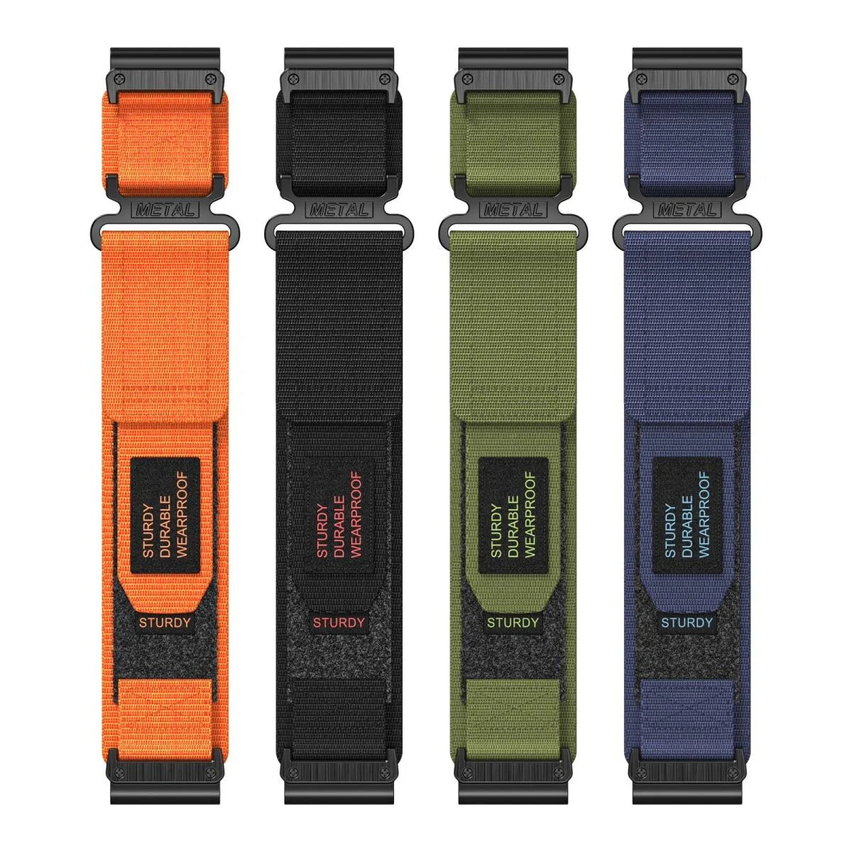 Garmin QuickFit Nylon Canvas Loop Velcro Band: Estilo Militar y Confort Adaptable