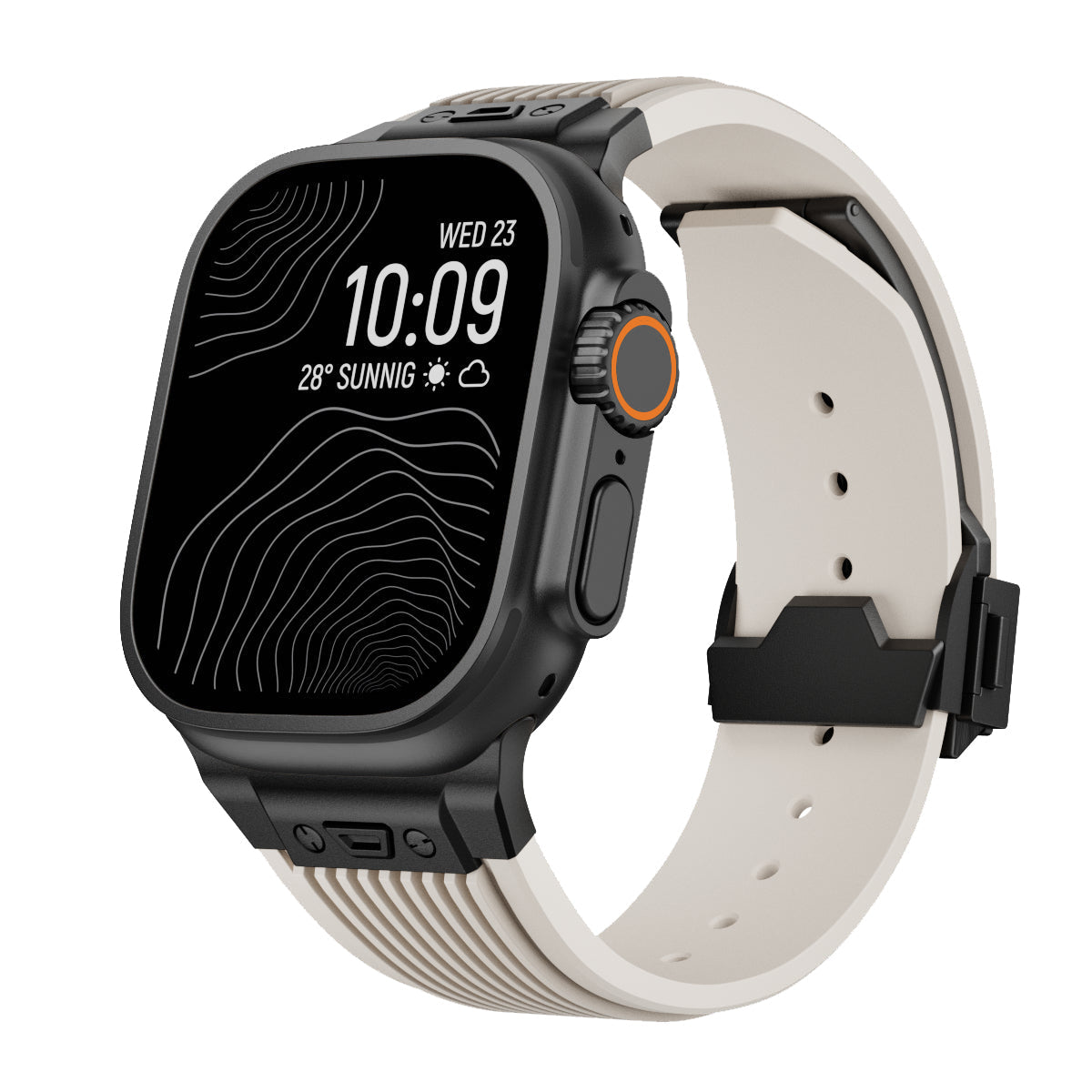 RM Designer: Pulsera de Silicona Streamlined para Apple Watch | Conforto Ergonómico y Estilo Sofisticado