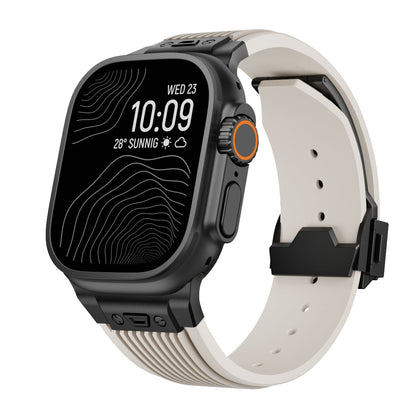RM Designer: Pulsera de Silicona Streamlined para Apple Watch | Conforto Ergonómico y Estilo Sofisticado