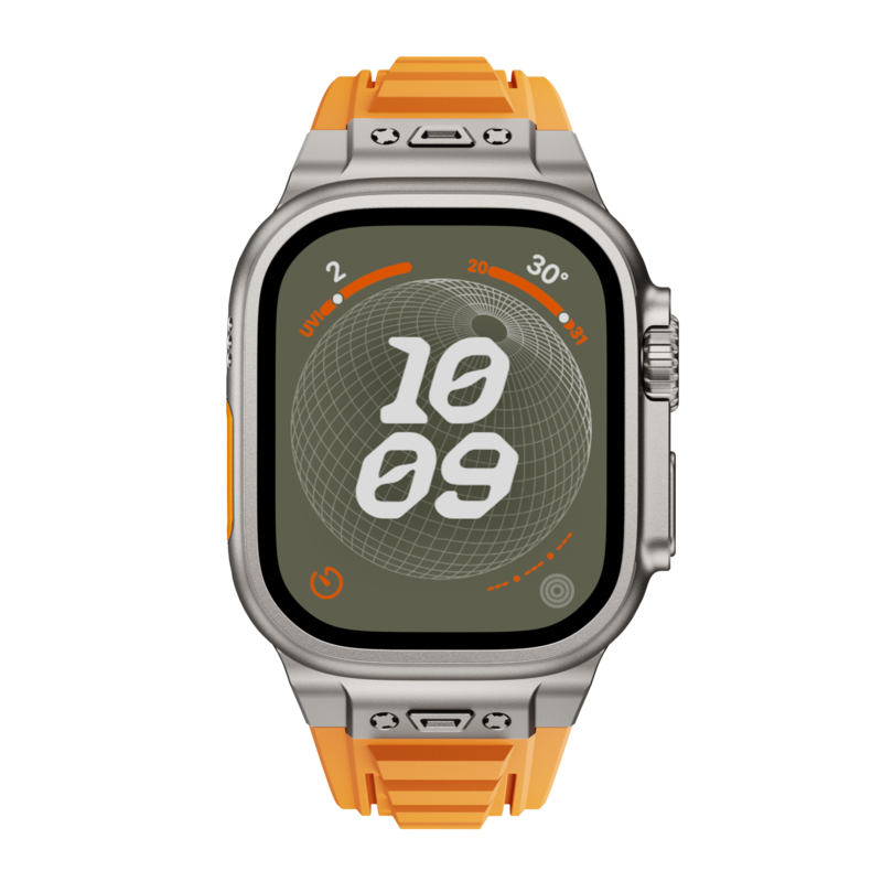 Tactical High Elastic Silicone Band: Aventura y Confort para tu Apple Watch