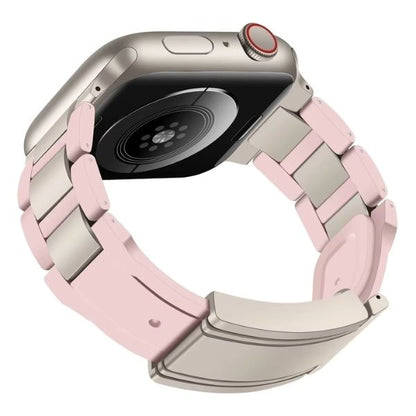 T-Type Band para Apple Watch: Innovación y Lujo en Acero Inoxidable y Silicona