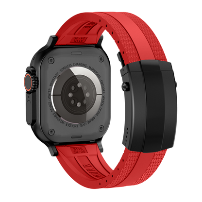 Ocean Luxe Band: Elegancia Marina y Durabilidad FKM para Apple Watch