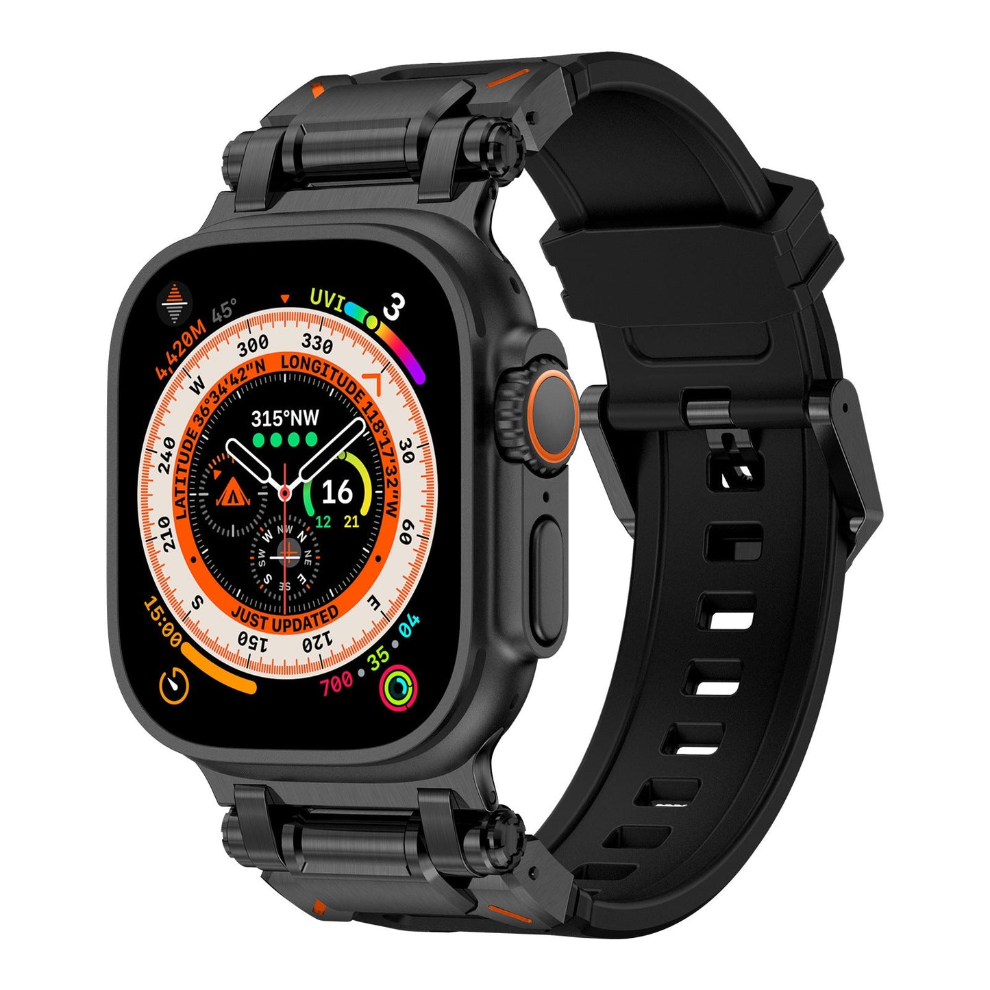 Explorer Silicone Band: Aventura y Resistencia para Tu Apple Watch