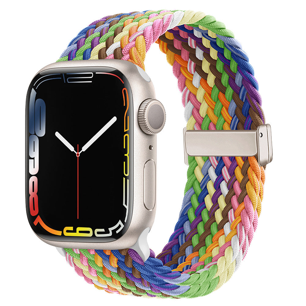 Braided Nylon Loop con Cierre Magnético: Comodidad y Ajuste Perfecto para Apple Watch