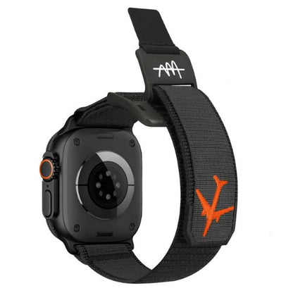 Wild Trail Mag Buckle Nylon Band: Aventura y Estilo Robusto para Apple Watch