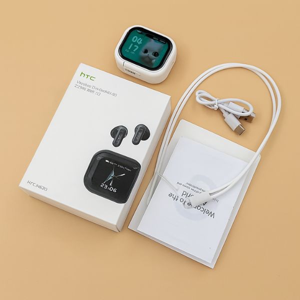 HTC NE20 – Auriculares traductores con pantalla LCD, OWS y sonido Hi-Fi