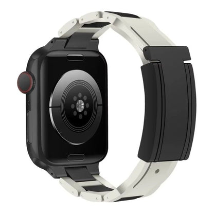 T-Type Band para Apple Watch: Innovación y Lujo en Acero Inoxidable y Silicona