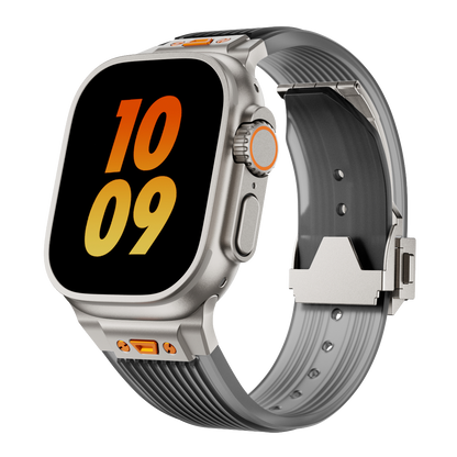 RM Transparent Silicone Band: Elegancia Semitransparente para Apple Watch