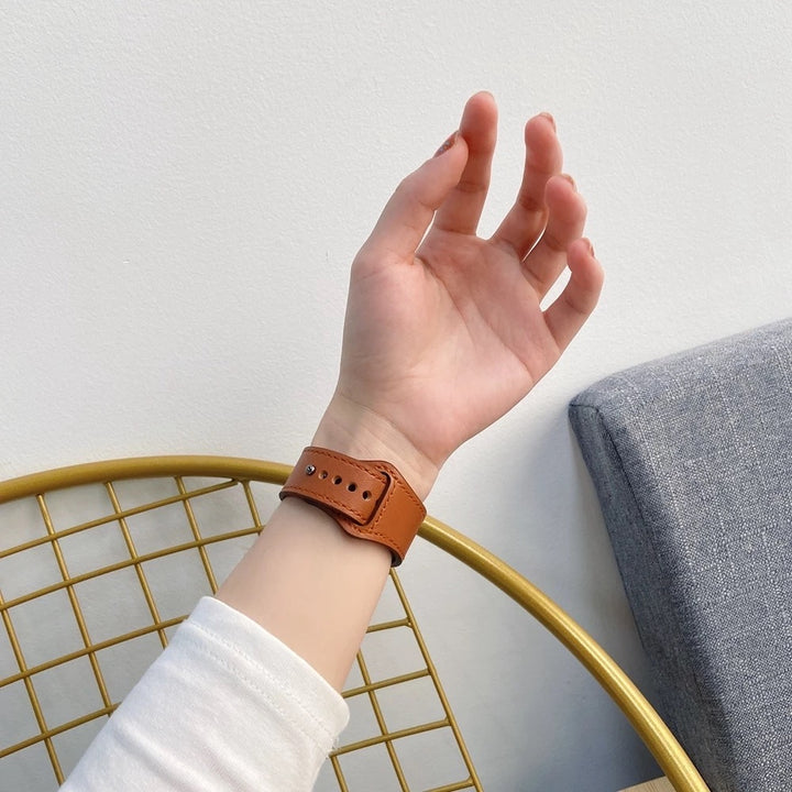 Leather Loop Strap: Lujo y Elegancia Formal para Apple Watch