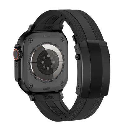 Ocean Luxe Band: Elegancia Marina y Durabilidad FKM para Apple Watch