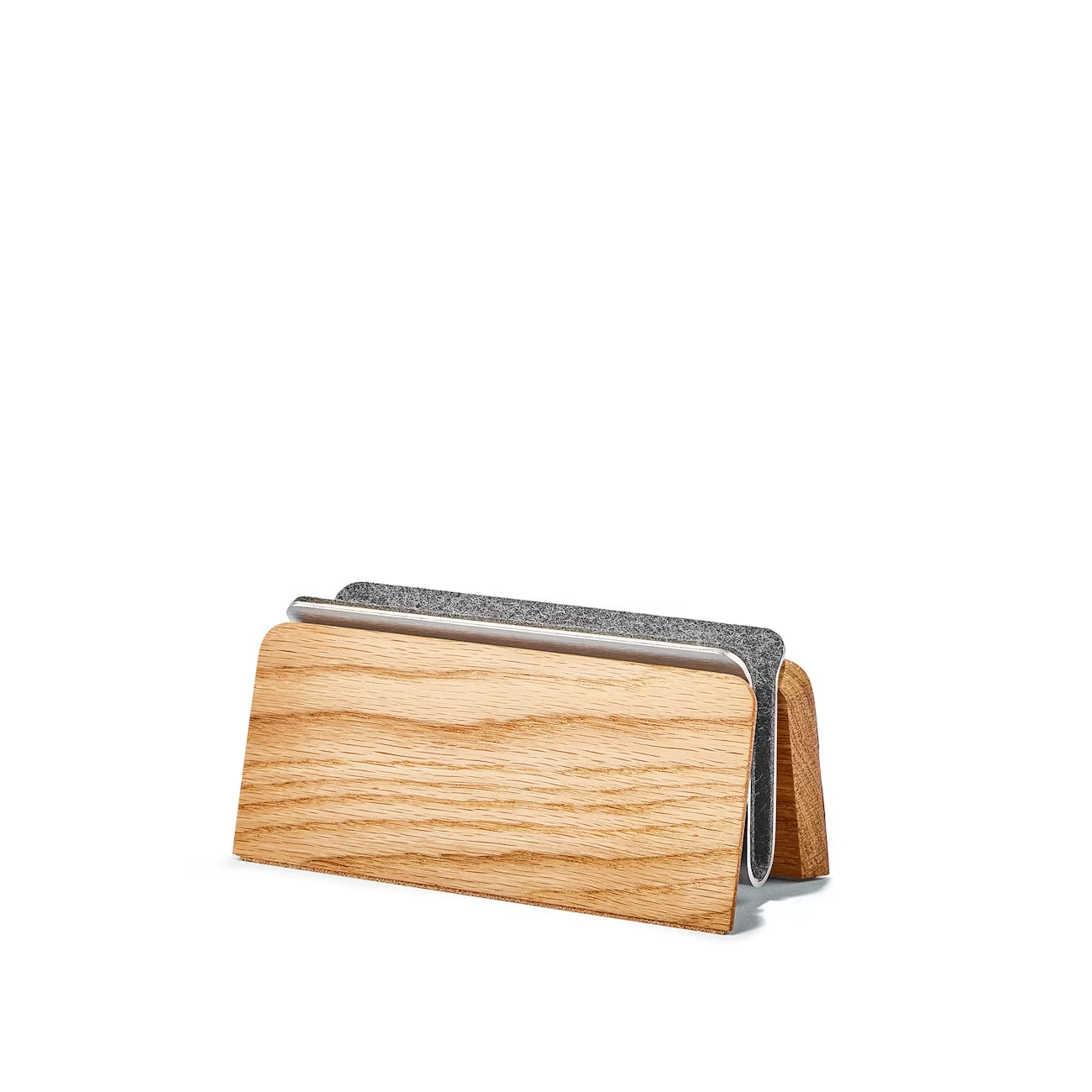 OakStand: Soporte Vertical de Madera Premium para Notebook | Minimalismo y Organización