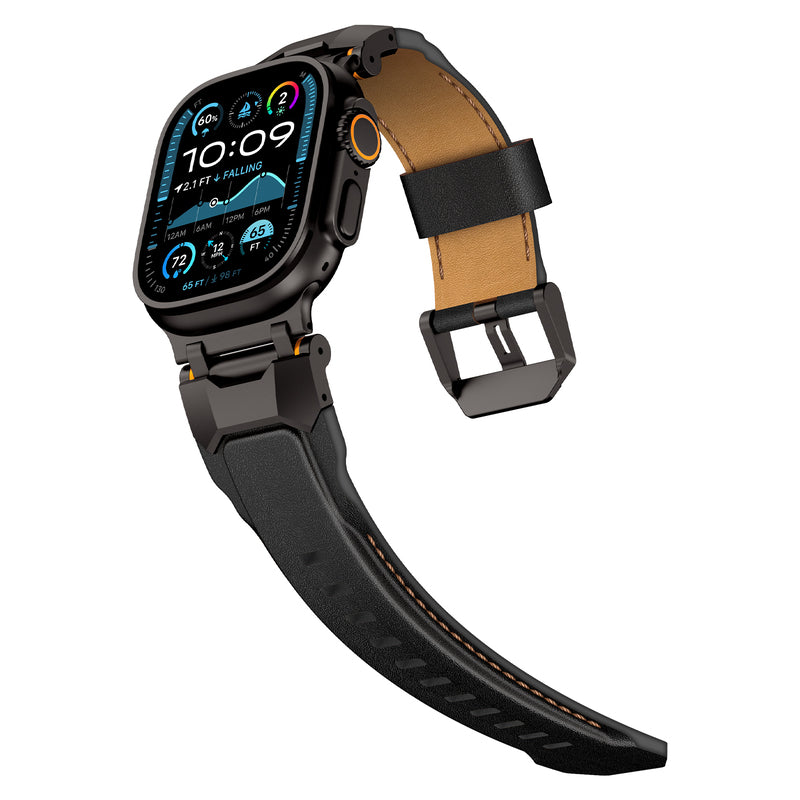 Airfoil Leather Band: Redefine Tu Estilo con Audacia en Apple Watch