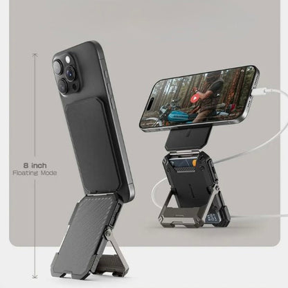 SUPCASE MagSafe: Cartera Magnética con Trípode para iPhone | Seguridad y Versatilidad 5 en 1