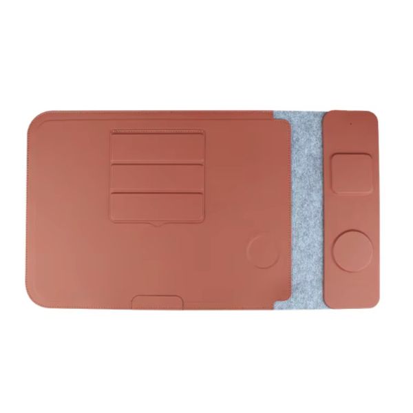 MagLift S101: Funda para Portátil con Carga Inalámbrica 5-en-1 | Estación de Trabajo Compacta y Elegante