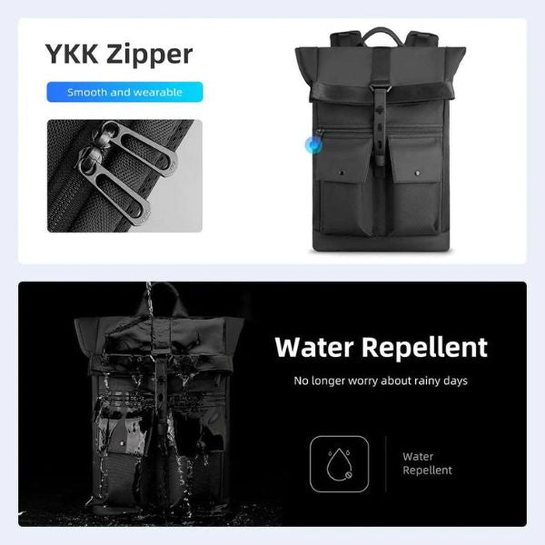 Mochila Ejecutiva Mark Ryden Onyx Impermeable 15.6" Expandible