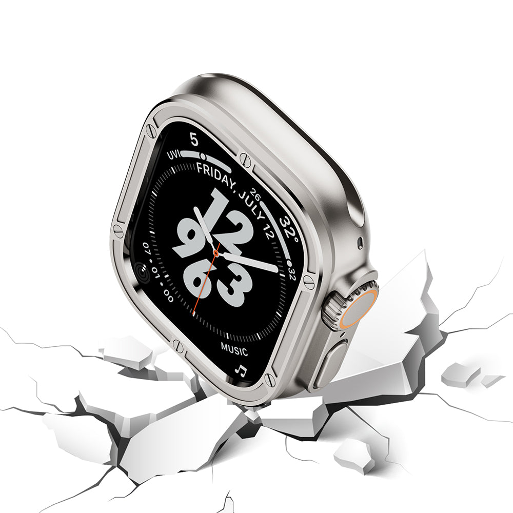 Immortal Steel Nail Protection Circle: Lujo y Protección para Apple Watch Ultra