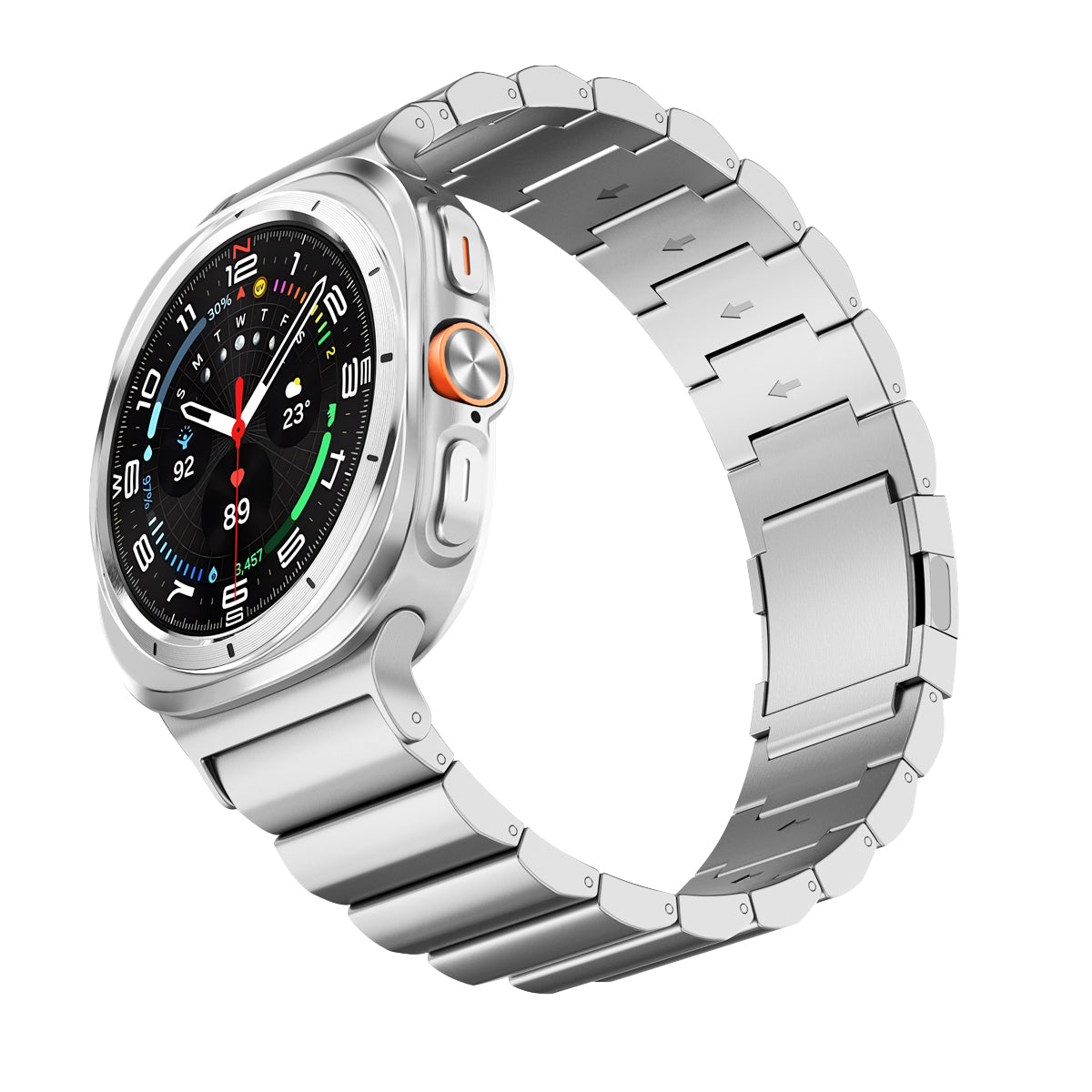 Titanium Magnetic Clasp Edition: Cierre Seguro y Estilo Ligero para Samsung Watch Ultra