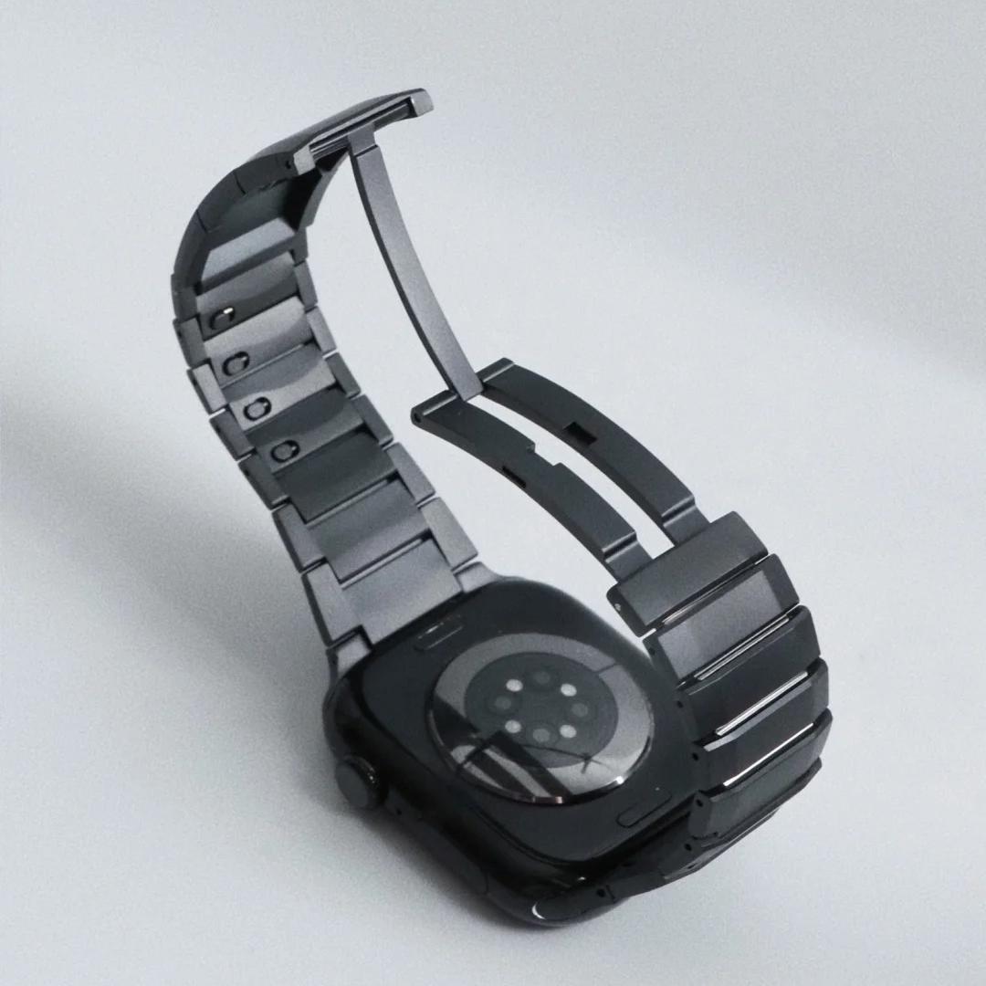 GT Link Bracelet: Lujo y Precisión en Acero Inoxidable para Apple Watch
