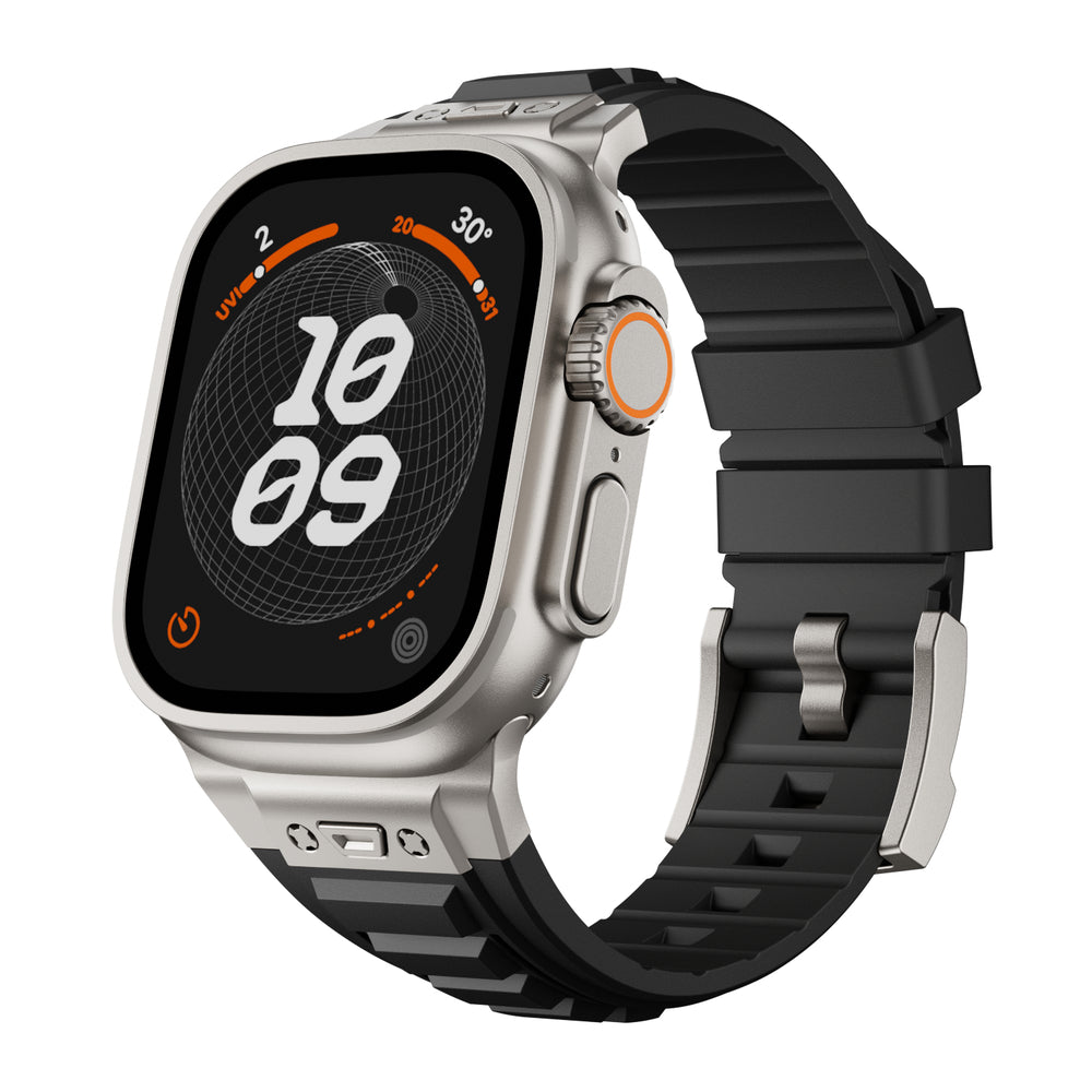 Tactical High Elastic Silicone Band: Aventura y Confort para tu Apple Watch
