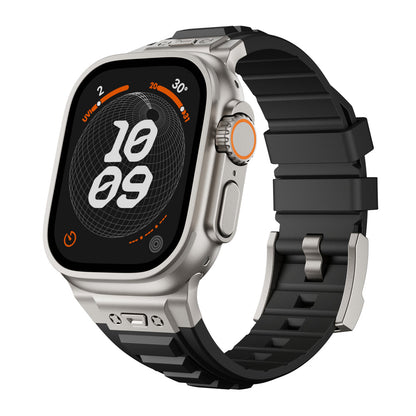 Tactical High Elastic Silicone Band: Aventura y Confort para tu Apple Watch