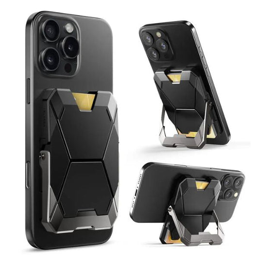 I-BLASON MagWallet Pro: Cartera Magnética MagSafe para iPhone | 6 Tarjetas y Soporte Versátil