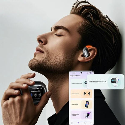 ERAZER XF32: Auriculares Inalámbricos OWS con Traducción IA y Audio Potente