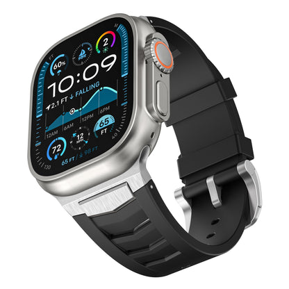 Mecha Fluororubber Band: Confort y Estilo Robusto para Apple Watch