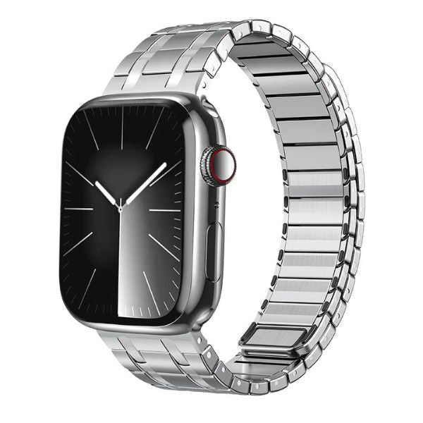 AP Frosted Stainless Steel Magnetic Band: Fuerza y Estilo para Apple Watch
