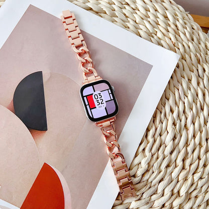 Luxury Bracelet para Apple Watch: Elegancia Inoxidable y Diseño Exclusivo