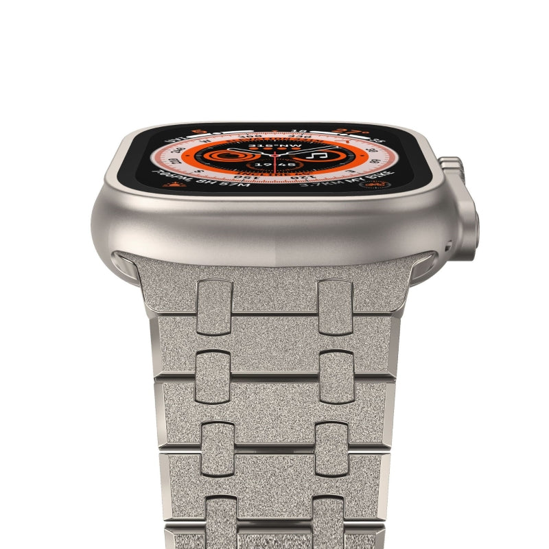 AP Stainless Steel Flashing Double Chain Band: Lujo y Distinción para tu Apple Watch