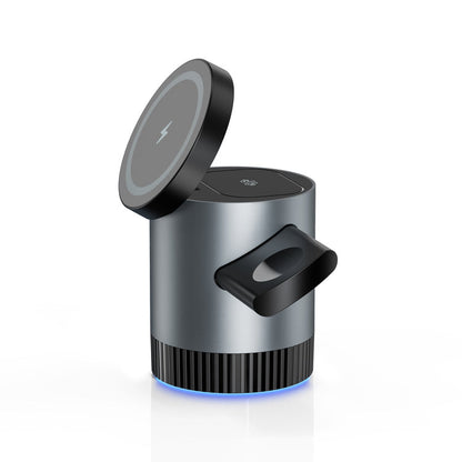 3 en 1 Magnetic Charger Station: Carga Rápida y Compacta para Tus Dispositivos Apple