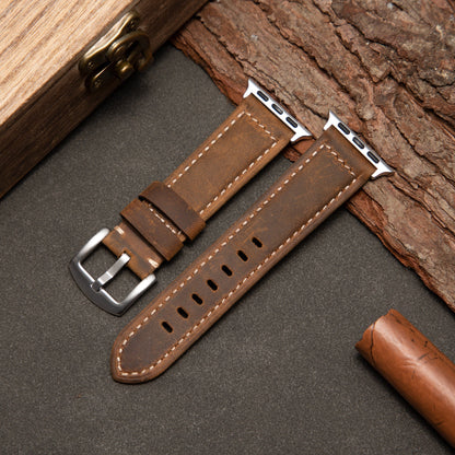 Classic Leather Band: Elegancia Atemporal y Artesanía Italiana para Apple Watch