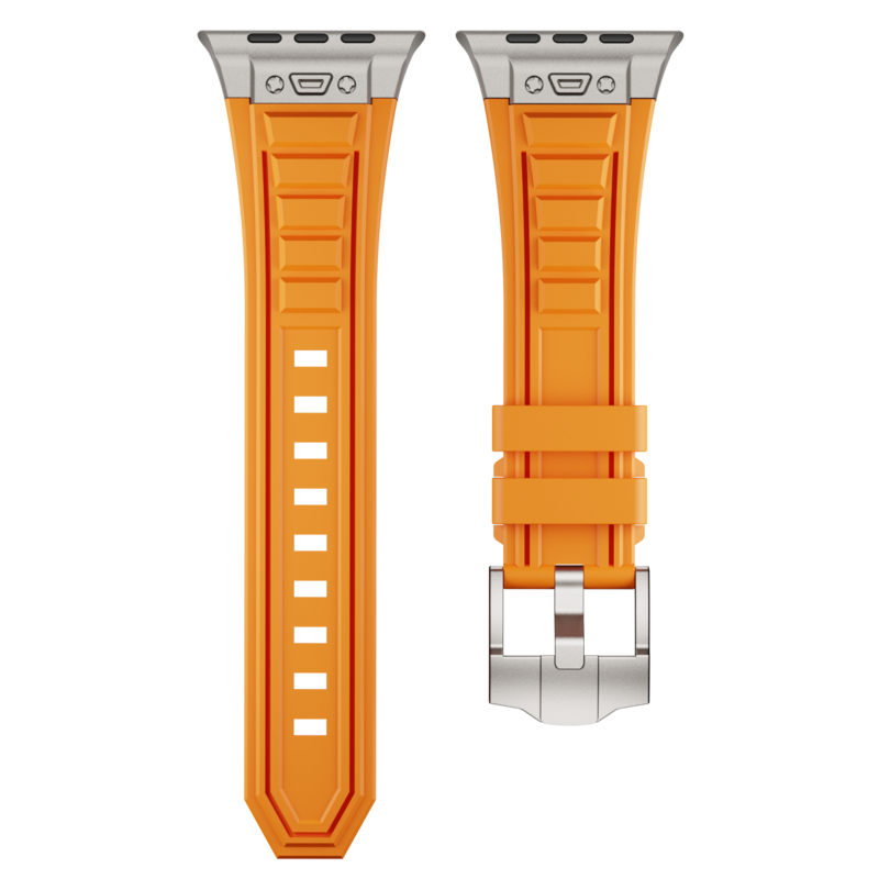 Tactical High Elastic Silicone Band: Aventura y Confort para tu Apple Watch