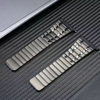 AP Frosted Stainless Steel Magnetic Band: Fuerza y Estilo para Apple Watch
