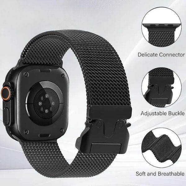 Milanese Loop Band: Elegancia y Durabilidad para Tu Apple Watch
