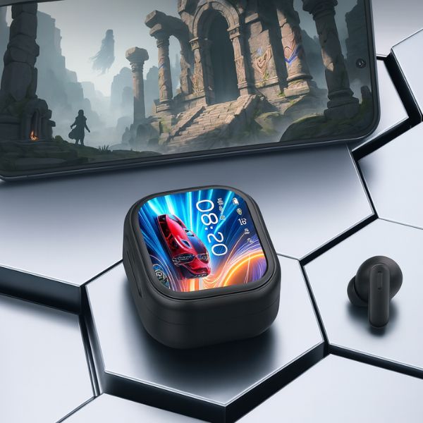 HTC NE20 – Auriculares traductores con pantalla LCD, OWS y sonido Hi-Fi