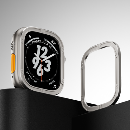 Immortal Steel Nail Protection Circle: Lujo y Protección para Apple Watch Ultra