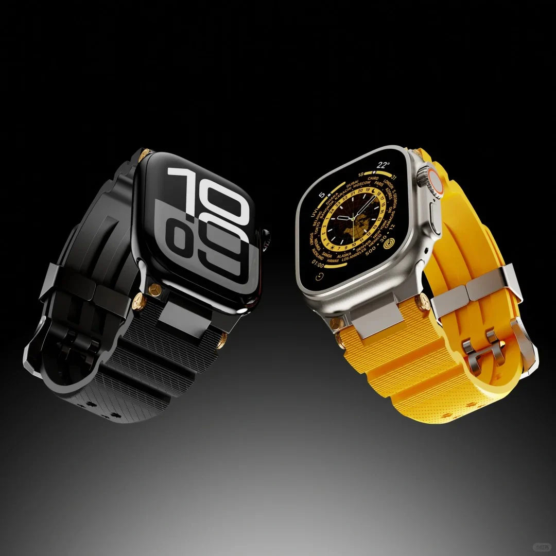 Dive Silicone Band: Comodidad Extrema y Estilo Subacuático para Apple Watch