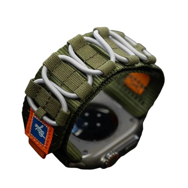 Designer Nylon Woven Band: Aventura y Resistencia para Tu Apple Watch