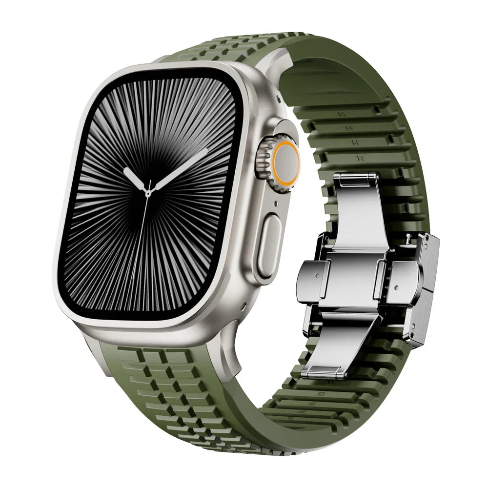 GR Modern Grenade: Pulsera Estilo Milita para Apple Watch