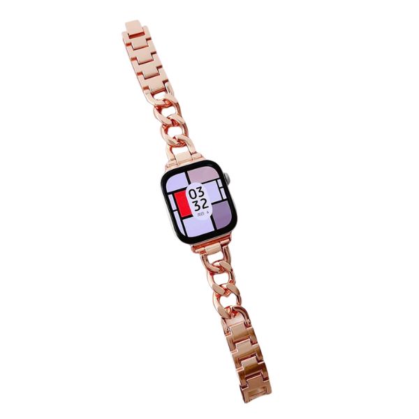 Luxury Bracelet para Apple Watch: Elegancia Inoxidable y Diseño Exclusivo